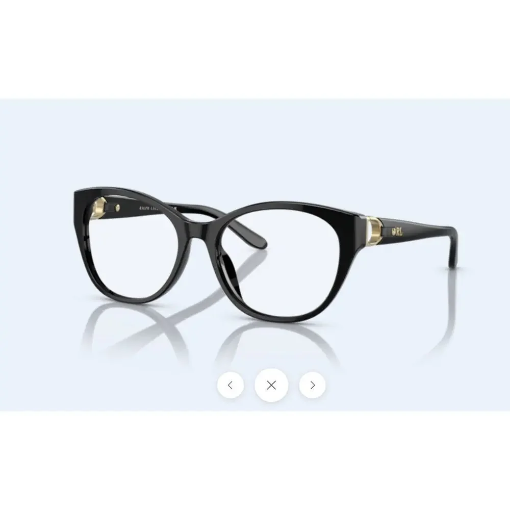 NEW Ralph by Ralph Lauren Eyeglasses RL 6235 QU 5001 Black